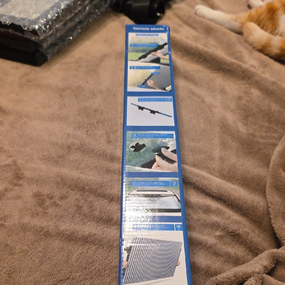Blue Vehicle Shade - Picture 3 of 9